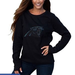 Black Carolina Panthers Sweatshirt